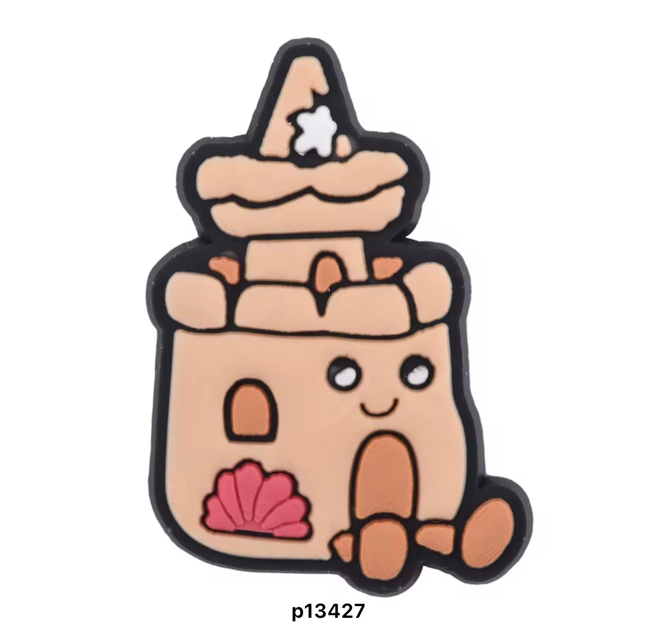 Sandcastle Shoe Charm