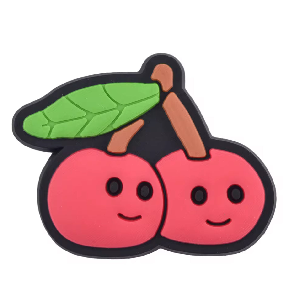Double Cherry Shoe Charm