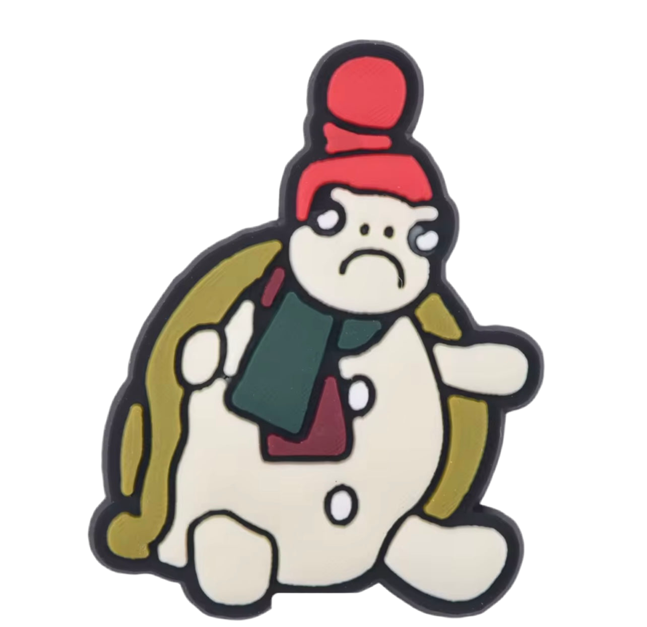 Timmy Turtle Christmas Shoe Charm