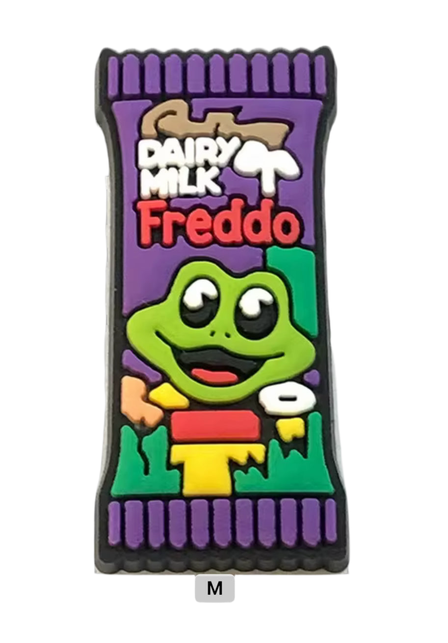 Cadbury Freddo Chocolate British Food Shoe Charm