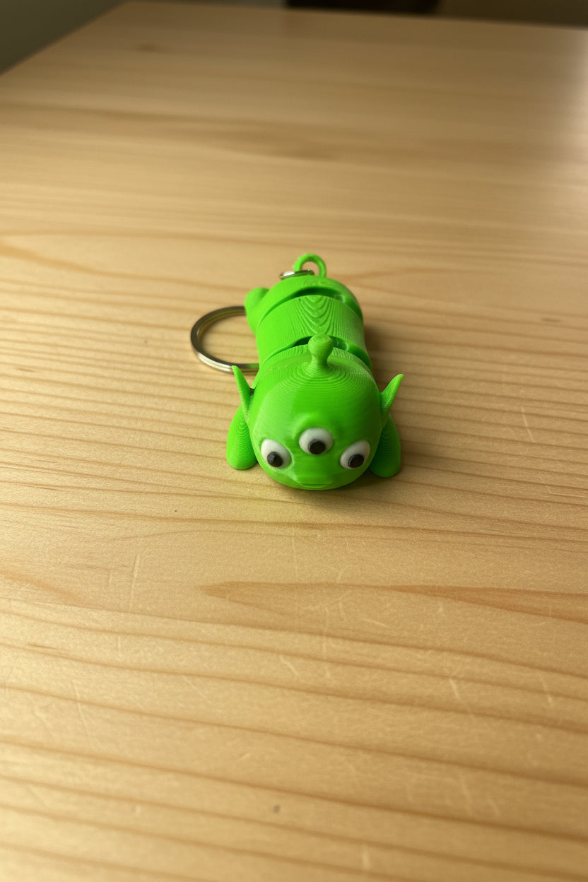 Toy Story Alien Flexi Keyring