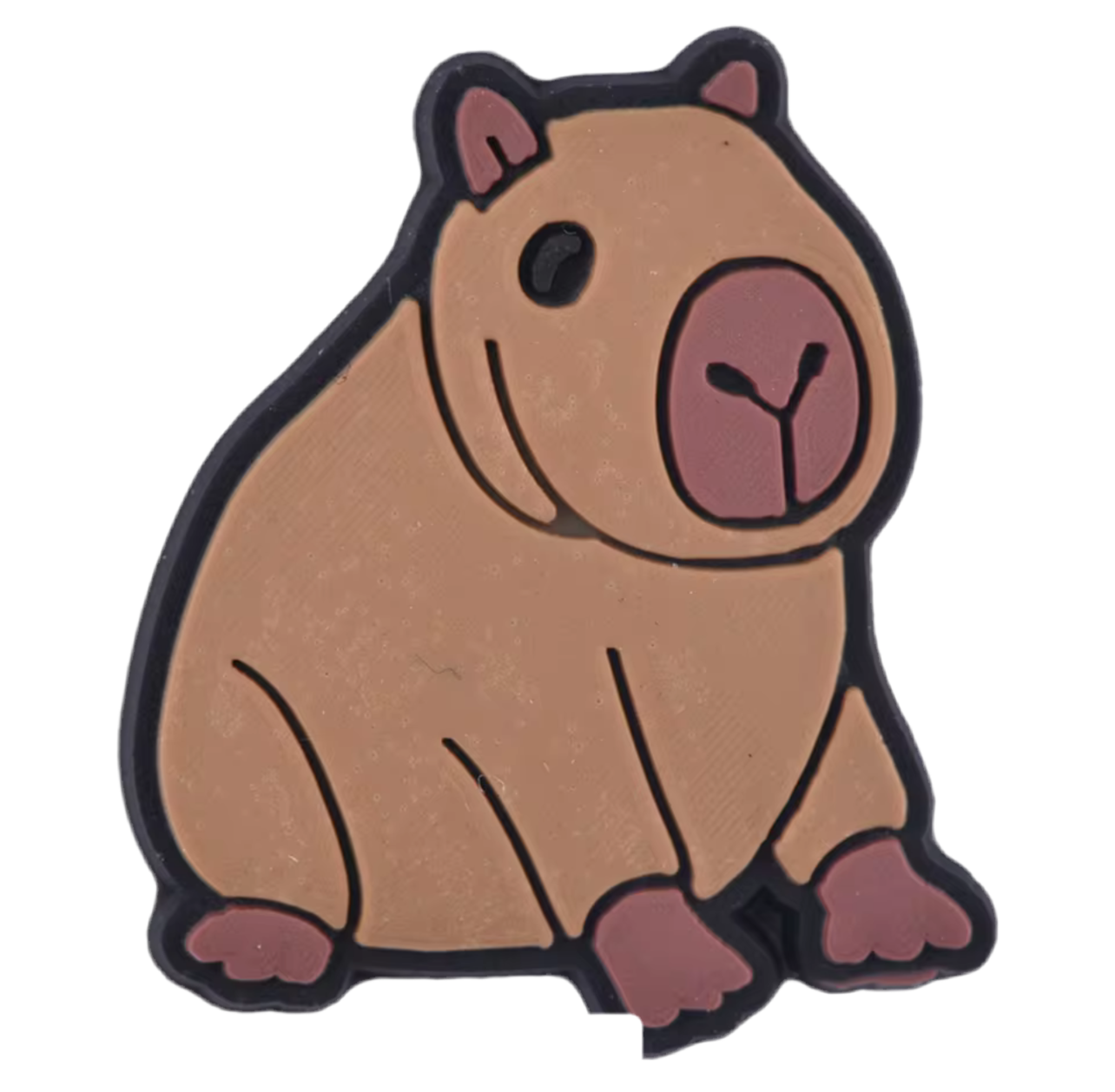 Capybara Shoe Charm