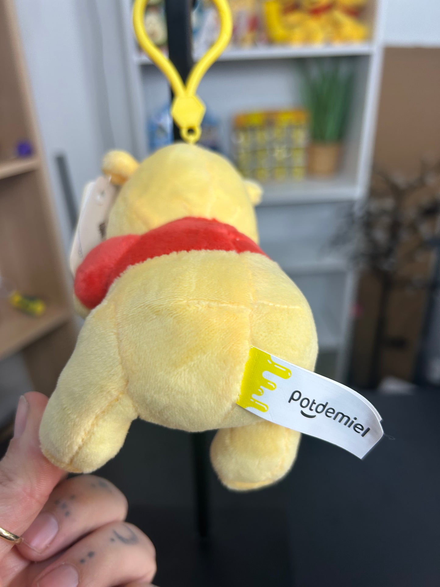 Disney Winnie The Pooh Plush Keyring