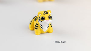Tiger Cub Small Wiggies Articulated Toy