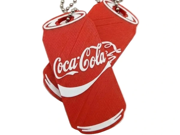 Coca-Cola Can Tab Opener Keychain