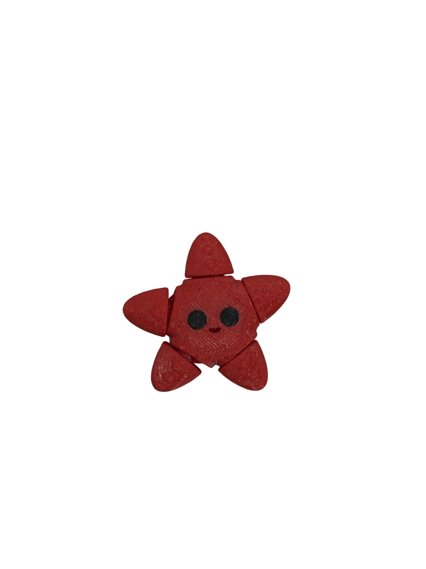 Baby Star Fish Wiggies toy by NiccieNacks featuring a medium-sized, articulated 3D printed starfish wiggle toy.