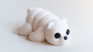 Polar Bear Small Wiggies Articulated Toy