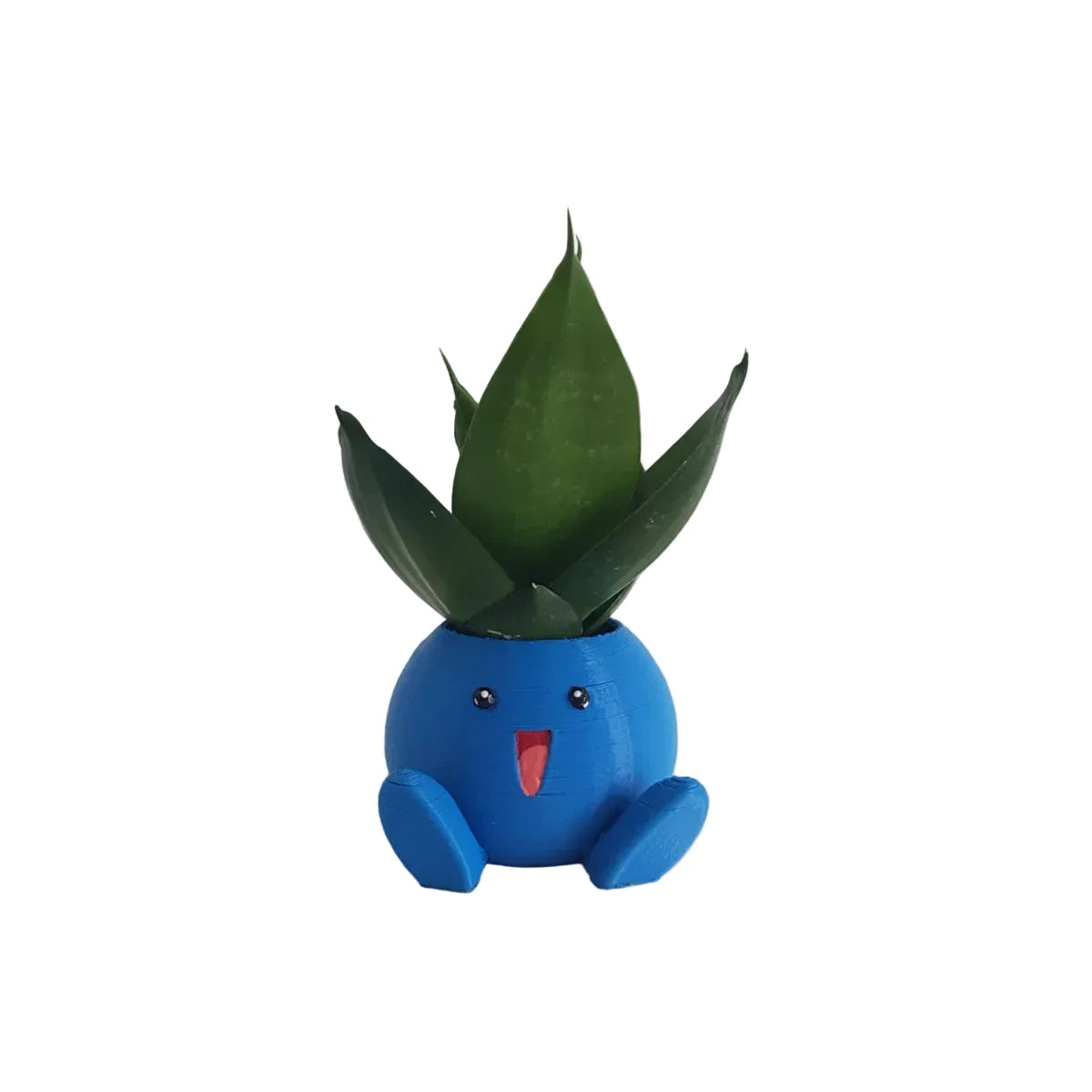 3D printed Pokemon Odish plant holder from NiccieNacks, featuring a cute Odish design for home decor and plant display.