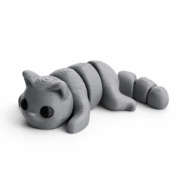 NiccieNacks Cat Small Wiggies articulated toy with flexible joints and colorful design, perfect for playful cats.